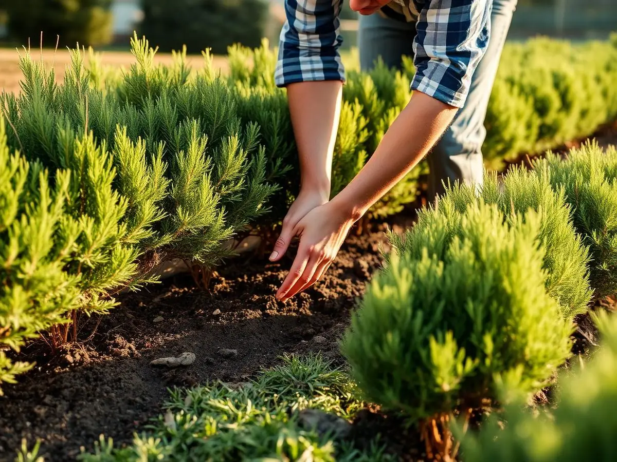 Élagage d’un arbre en hauteur, branches taillées et terrain dégagé